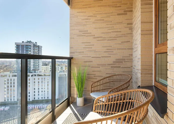 アパート Sunny With Parking Near Polsat Arena By Renters グダニスク